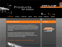 Tablet Screenshot of cohline.de